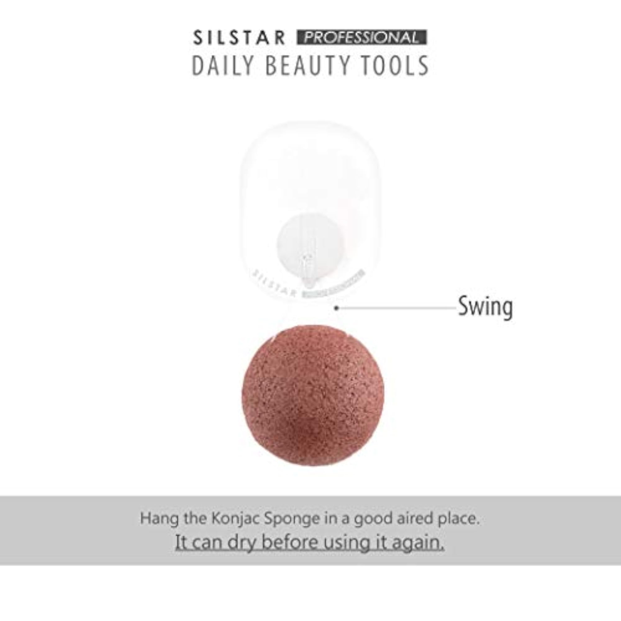 KONJAC Sponge Facial Sponge for Dry or Mature Skin